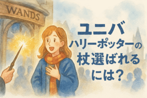 ユニバハリーポッターの杖選ばれるためのポイント